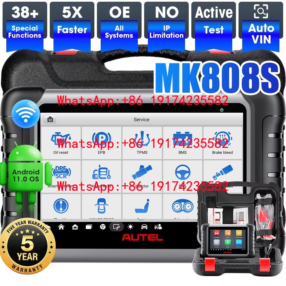 Autel Maxicom Mk808 - Original Autel MaxiCOM MK808S Diagnostics Scanner