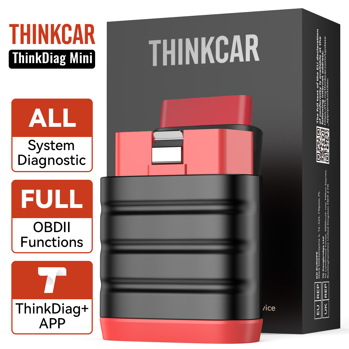 Thinkcar Thinkdiag 2 - 10-100Pcs THINKDIAG Mini/THINKCAR BD6 OBD2 Scanner