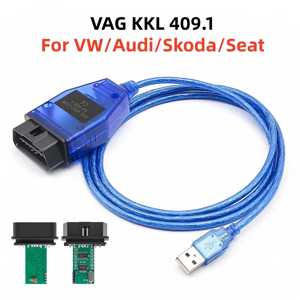 Car Diagnostic Tool Full System - VAG KKL 409.1 FT232RL OBD2 Diagnostic