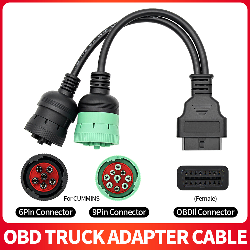 Obd2 Scanner Heavy Duty Truck - Heavy Duty Truck Diagnostic Adapter Cable