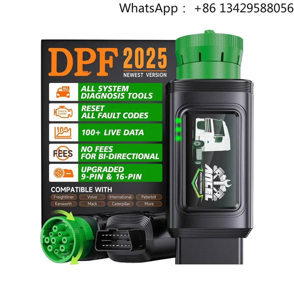Obd2 Scanner Heavy Duty Truck - ancel HD100 DPF Reset Full System