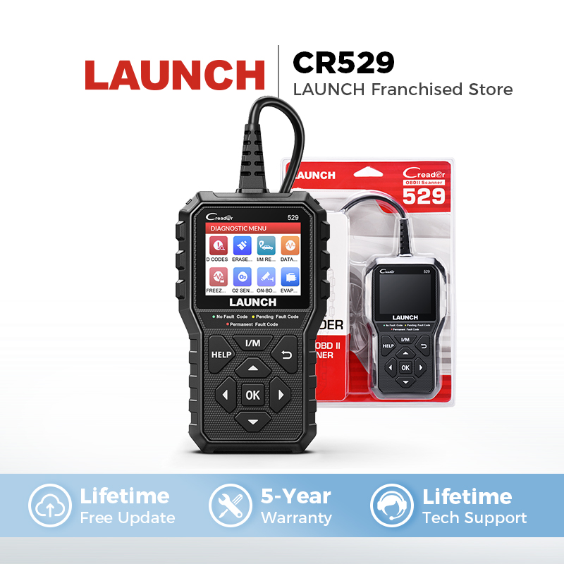 Car Diagnostic Tool Full System - LAUNCH Creader 529 CR529 OBD2 Scanner