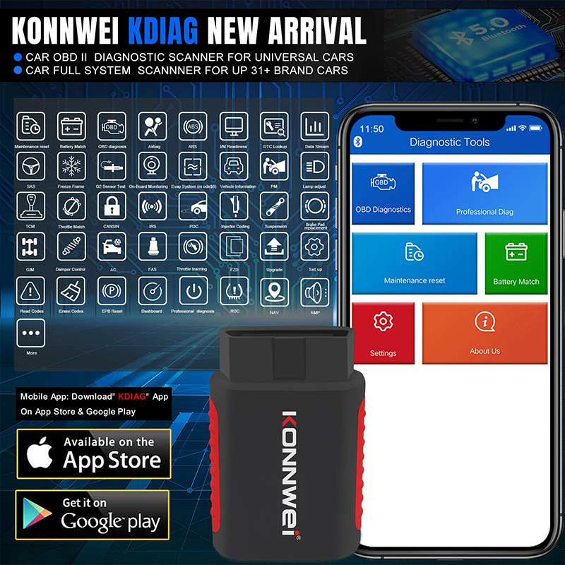 Thinkcar Thinkdiag 2 - 2026 KONNWEI KDIAG Full System Auto