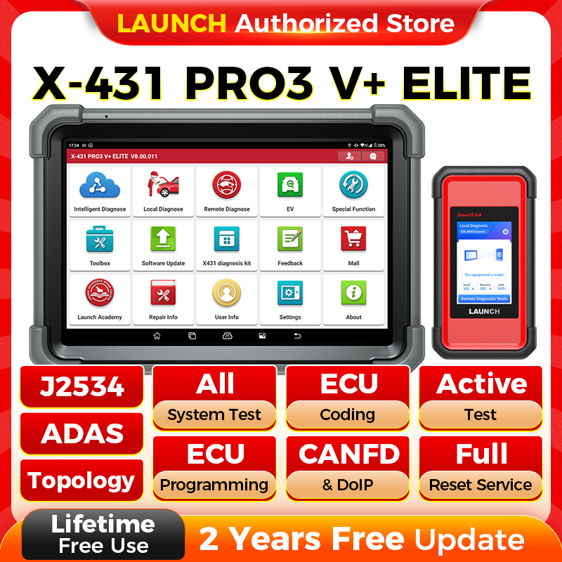 Launch X431 Pro Elite - New LAUNCH X-431 PRO3 V+ ELITE