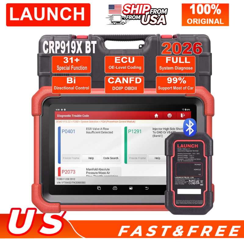 Obd2 Scanner Bidirectional Launch X431 - LAUNCH X431 CRP919X BT OBD2 Scanner