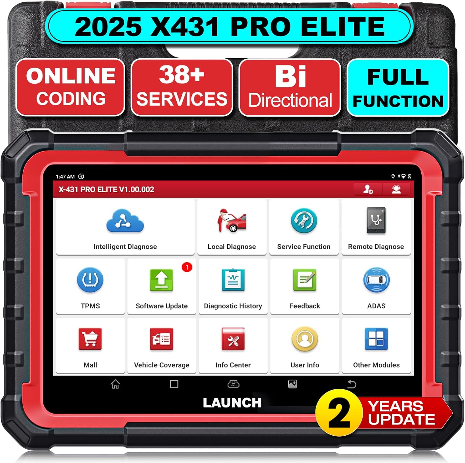 Launch X431 Pro Elite - LAUNCH X431 PRO Elite Fully Functional