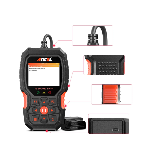 Obd2 Scanner Heavy Duty Truck - Good Feedback ANCEL HD601 Heavy Duty