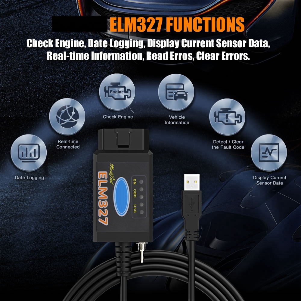 HS-CAN/MS-CAN ELM327 V1.5 Swit - огляд і ціна Obd2 Scanner Bluetooth Android