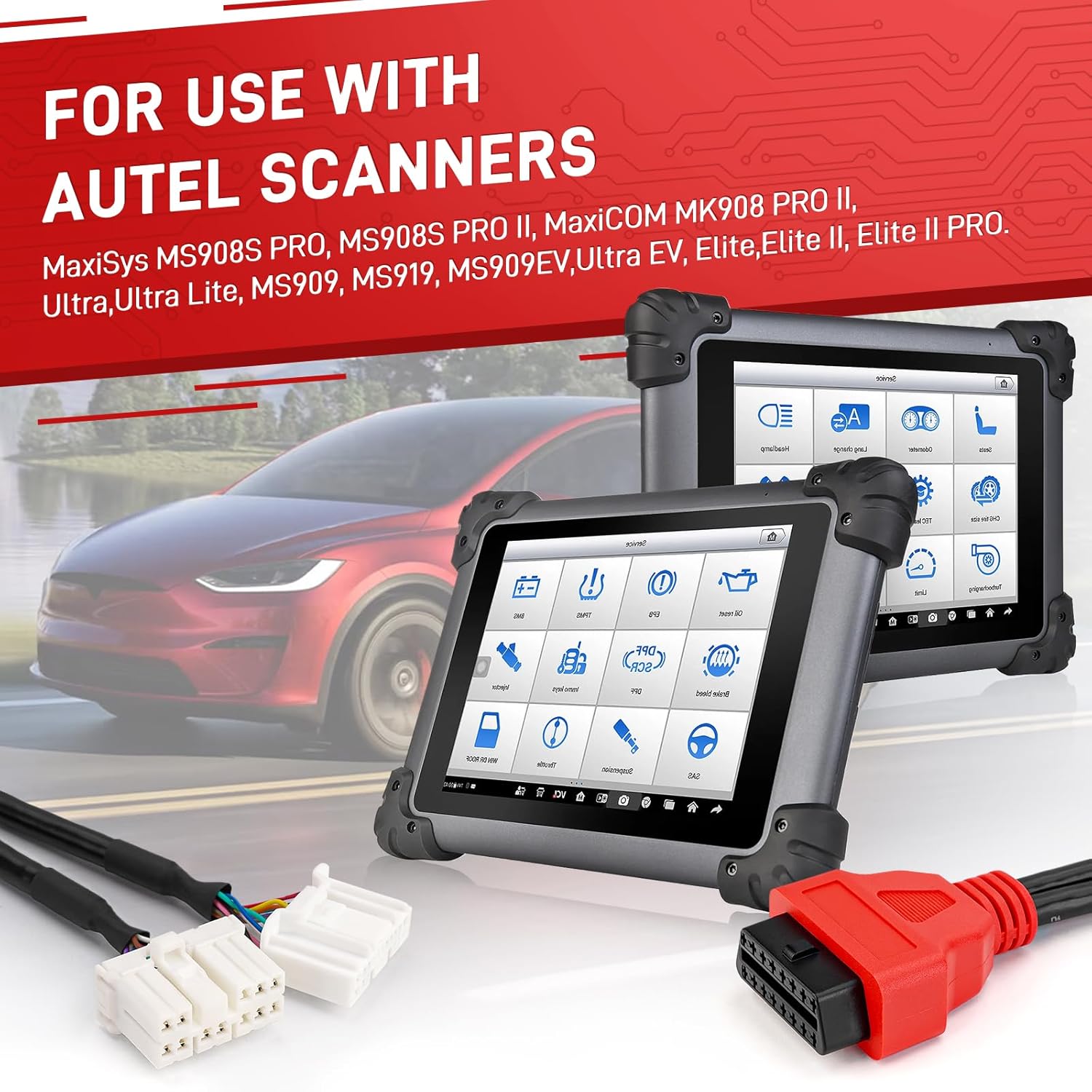 AC30-For Tesla Model 3/Y/S/X 2 - огляд і ціна Autel Maxisys Ultra