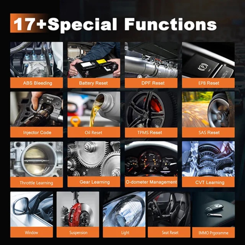 Humzor S716 OBD2 Scanner 17+ R - огляд і ціна Obd2 Scanner Mileage Correction