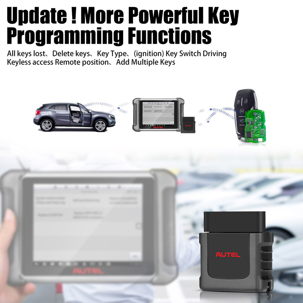 For Autel MaxiVCI Mini VCI Blu - огляд і ціна Autel Maxicom Mk808