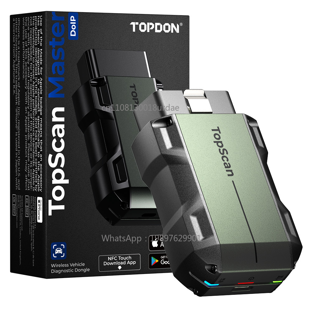 TOPDON Topscan Master Full Sys - огляд і ціна Car Diagnostic Tool Full System