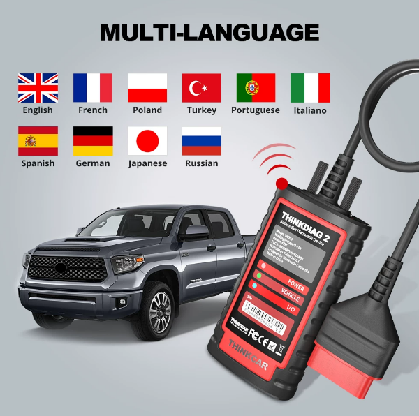 100% Original ThinkCar Applica - огляд і ціна Thinkcar Thinkdiag 2