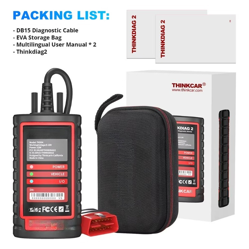 2 ECU Coding Diagnostic Tool F - огляд і ціна Thinkcar Thinkdiag 2