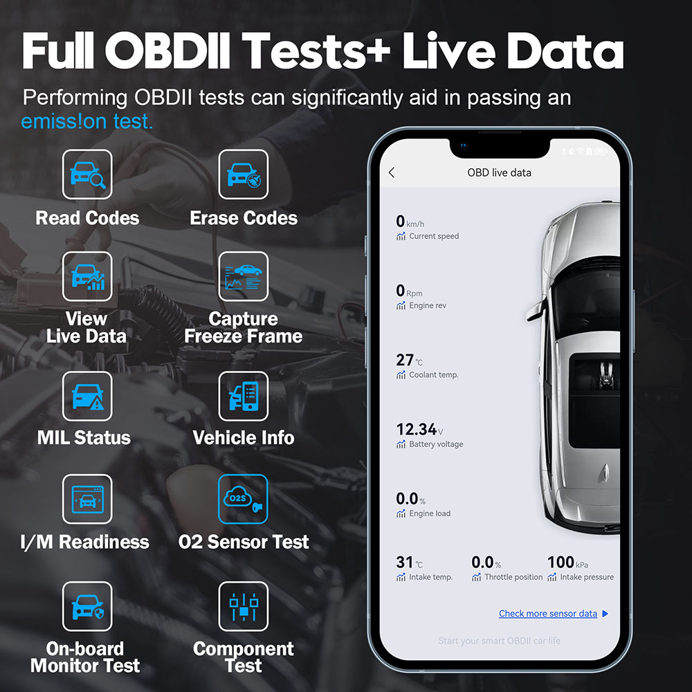 XTOOL AD20 PRO OBD2 Scanner Wi - огляд і ціна Obd2 Scanner Bluetooth Android