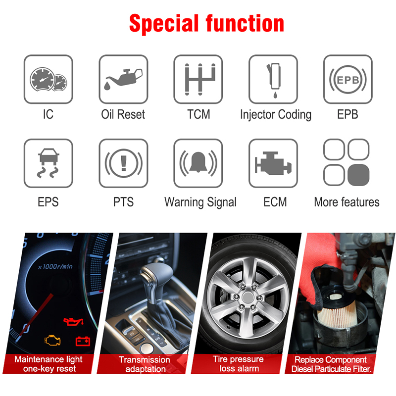 KONNWEI OBD2 Scanner KW460 For - огляд і ціна Obd2 Scanner Abs Srs Airbag Reset