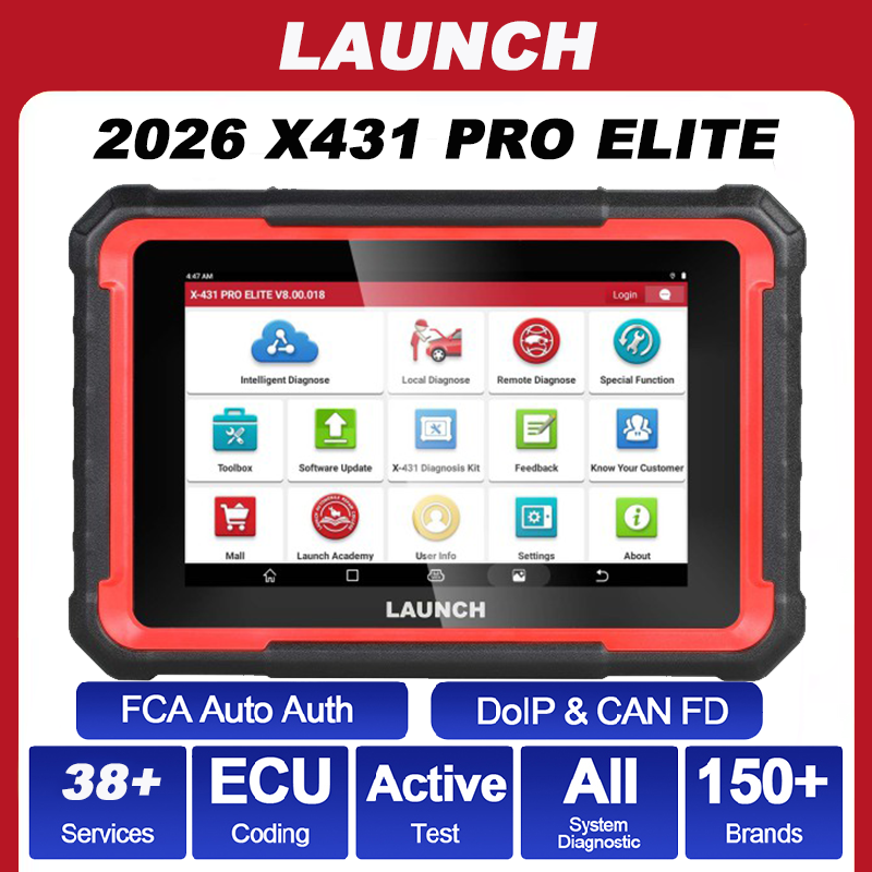 LAUNCH X431 PRO ELITE OBD2 Sca - огляд і ціна Launch X431 Pro Elite