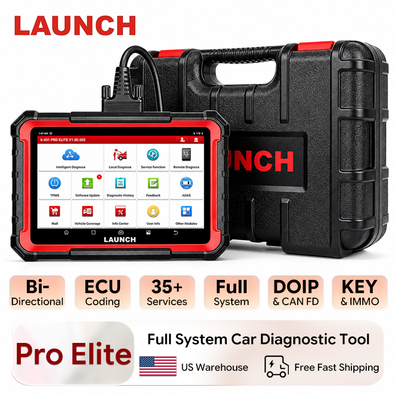 LAUNCH X431 PRO ELITE OBD2 Sca - огляд і ціна Obd2 Scanner Bidirectional Launch X431