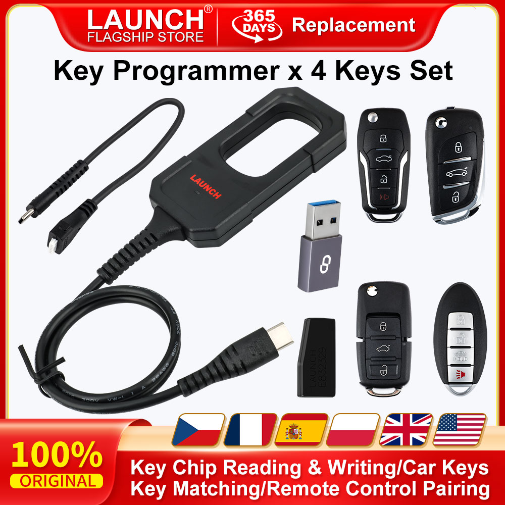 LAUNCH X-431 Car Key Programme - огляд і ціна Launch X431 Pro Elite