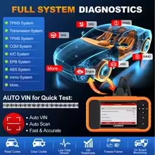 LAUNCH X431 Creader Elite 2.0  - огляд і ціна Obd2 Scanner Bidirectional Launch X431