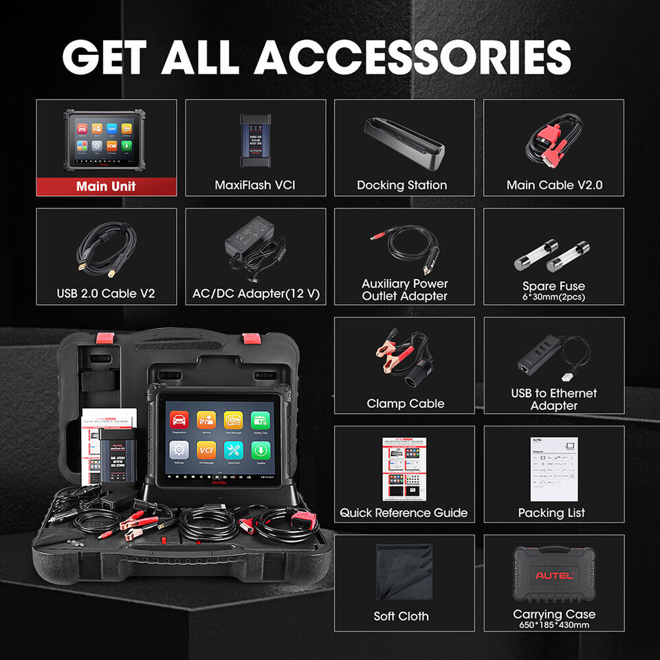 Autel Scanner MaxiCOM Ultra Li - огляд і ціна Autel Maxisys Ultra