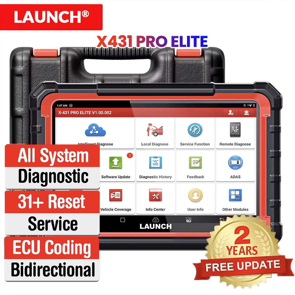 LAUNCH X431 PRO ELITE 8 Inch F - огляд і ціна Launch X431 Pro Elite