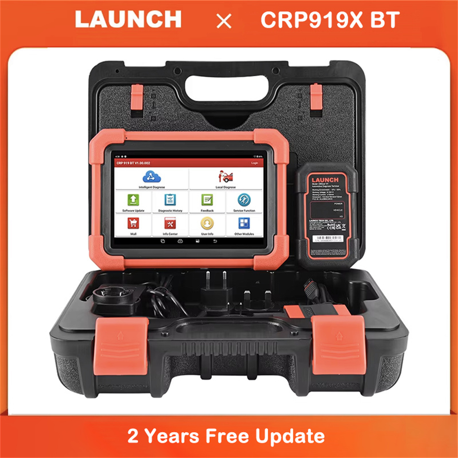 LAUNCH X431 CRP919X BT Wireles - огляд і ціна Obd2 Scanner Bidirectional Launch X431