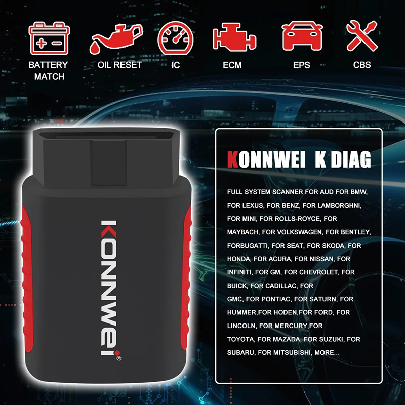 2026 KONNWEI KDIAG Full System - огляд і ціна Thinkcar Thinkdiag 2