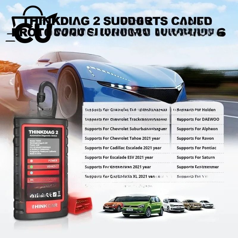 100% Original ThinkCar Thinkdi - огляд і ціна Thinkcar Thinkdiag 2