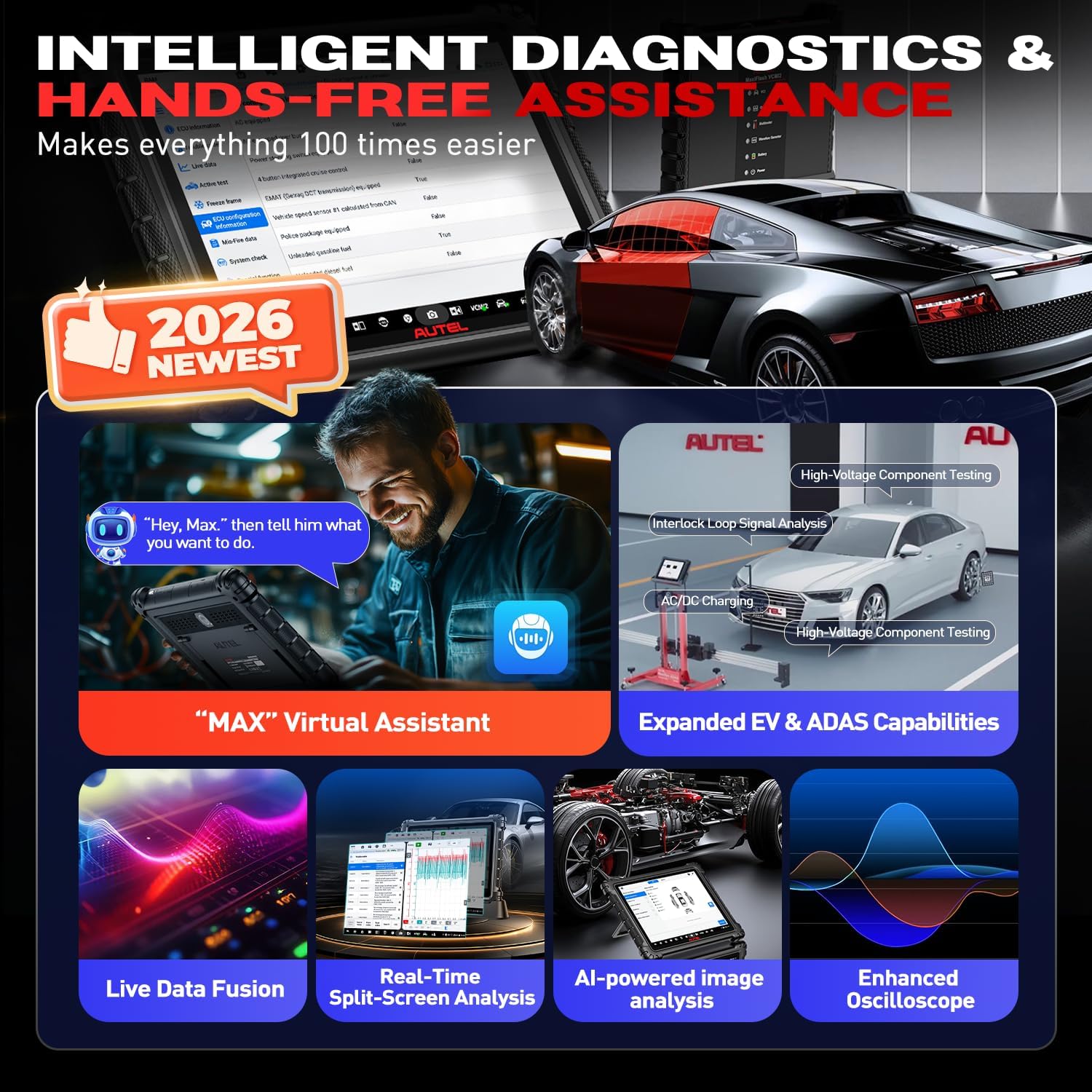 Autel MaxiSys Ultra S2 Car Dia - огляд і ціна Autel Maxisys Ultra