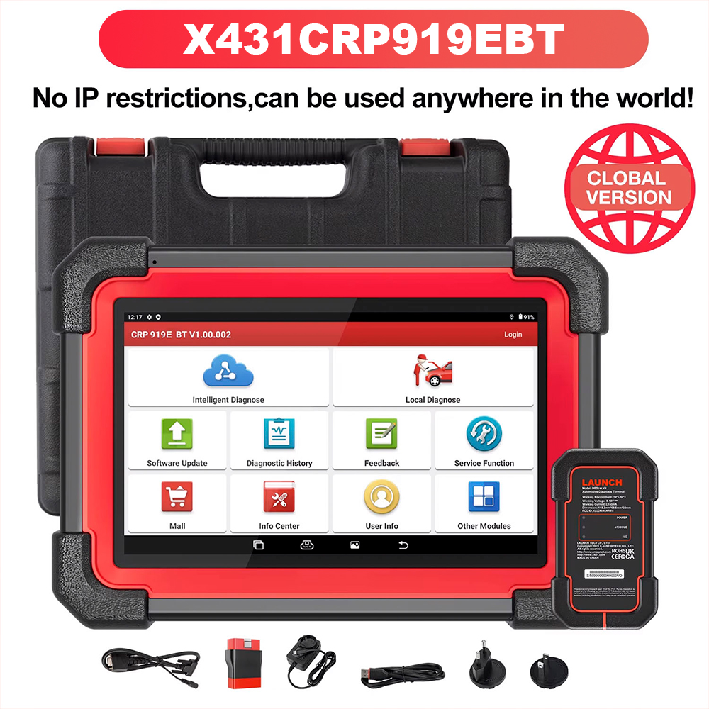 LAUNCH X431 CRP919E BT OBD2 Sc - огляд і ціна Obd2 Scanner Bidirectional Launch X431
