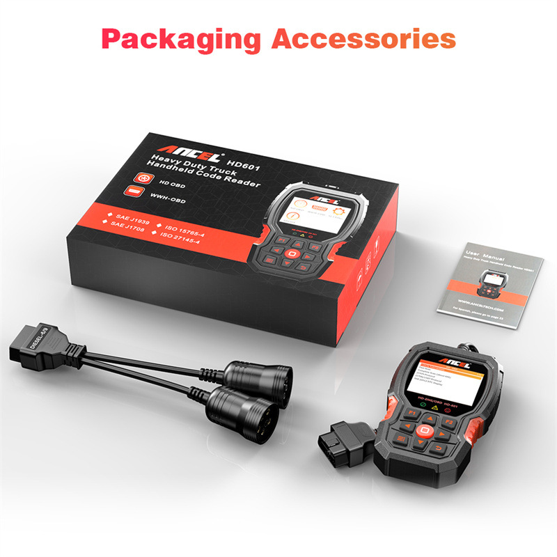 OBD2 Truck Scanner Tool hot AN - огляд і ціна Obd2 Scanner Heavy Duty Truck