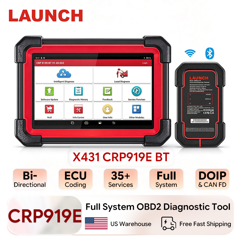 2026 LAUNCH X431 CRP919E BT OB - огляд і ціна Obd2 Scanner Bidirectional Launch X431