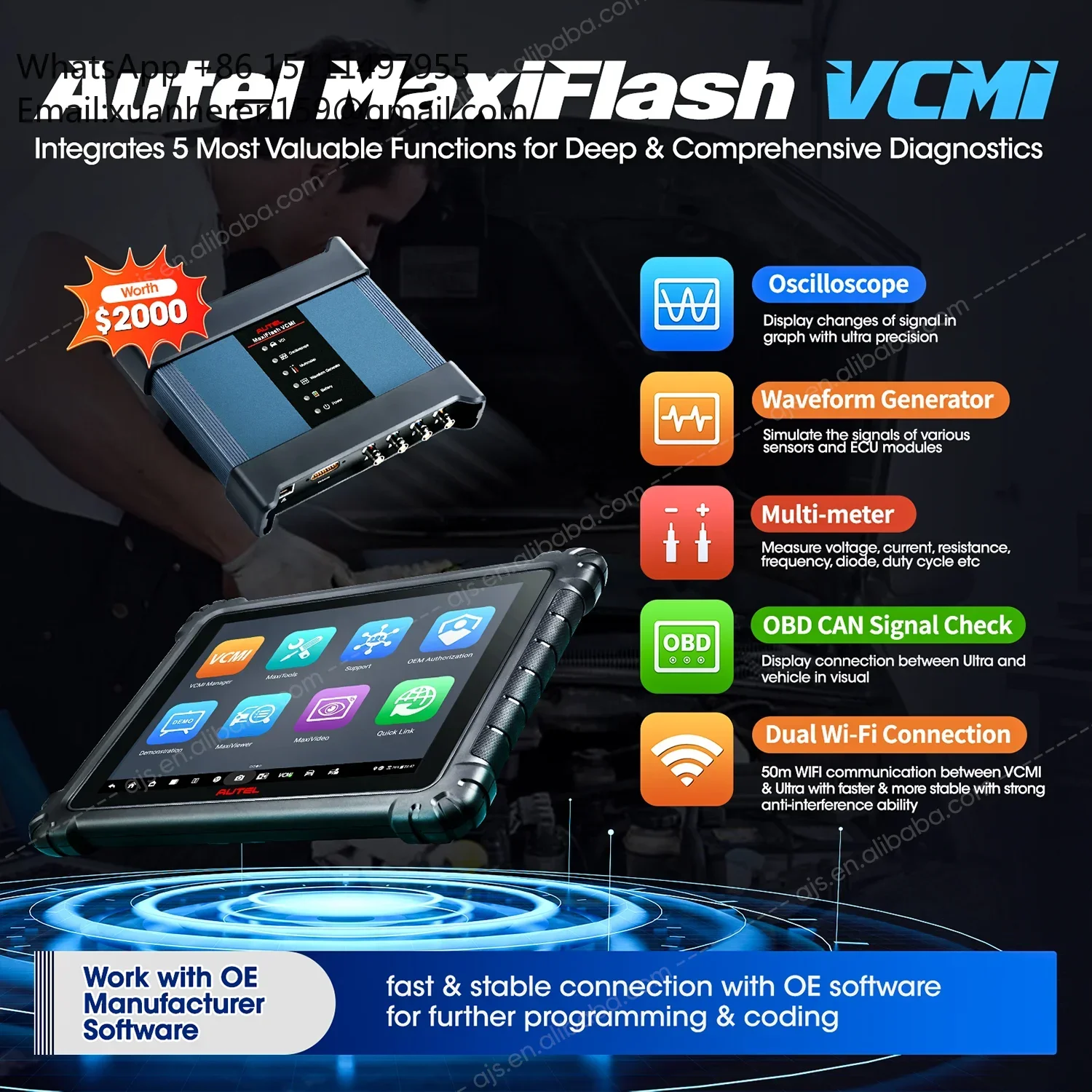 Autel Maxisys Ultra OB2 OBD2 4 - огляд і ціна Autel Maxisys Ultra