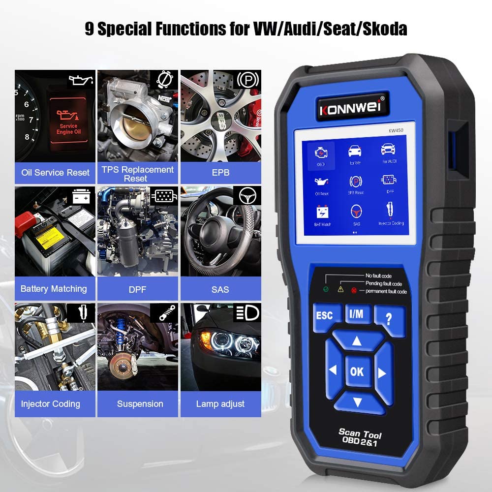 Profession OBD2 Scanner Anto D - огляд і ціна Obd2 Scanner Abs Srs Airbag Reset