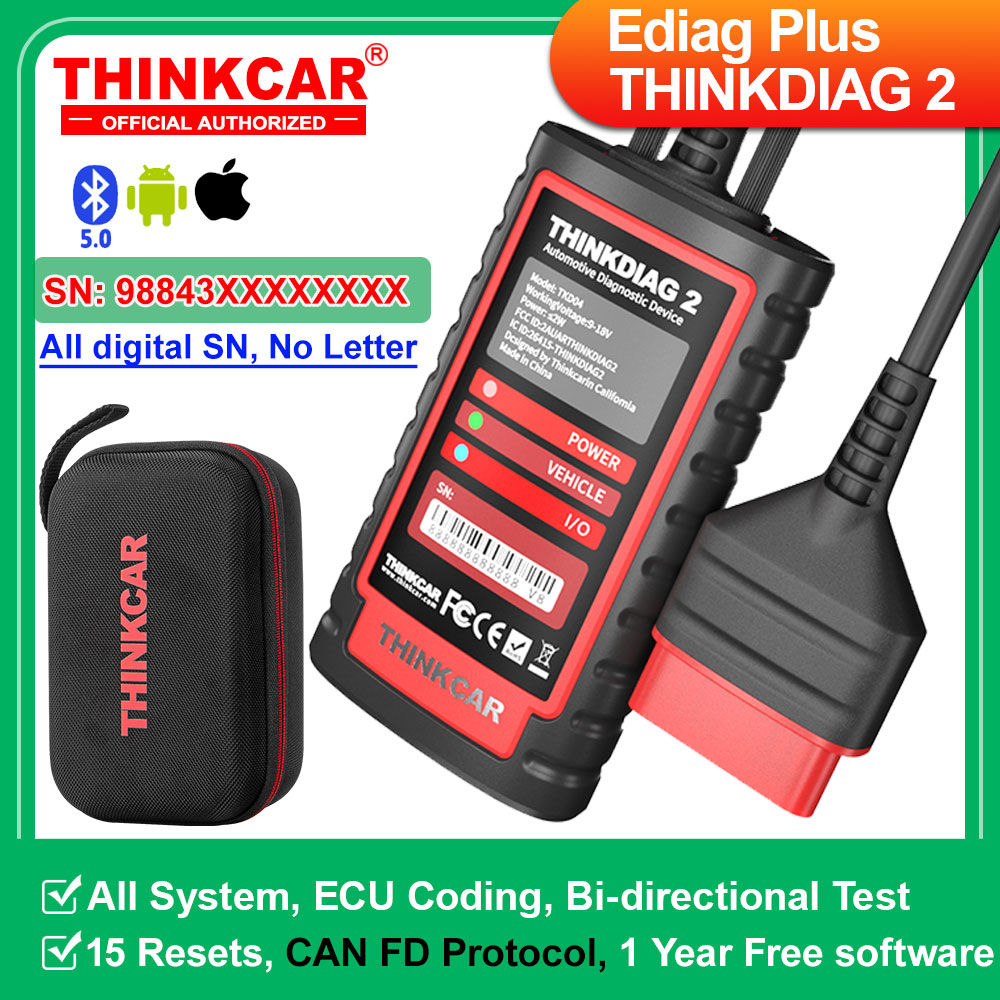 KINGBOLEN Ediag Plus, THINKCAR - огляд і ціна Car Diagnostic Tool Full System