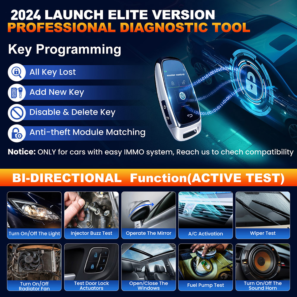 LAUNCH X431 Elite 2.0 Car Full - огляд і ціна Launch X431 Pro Elite