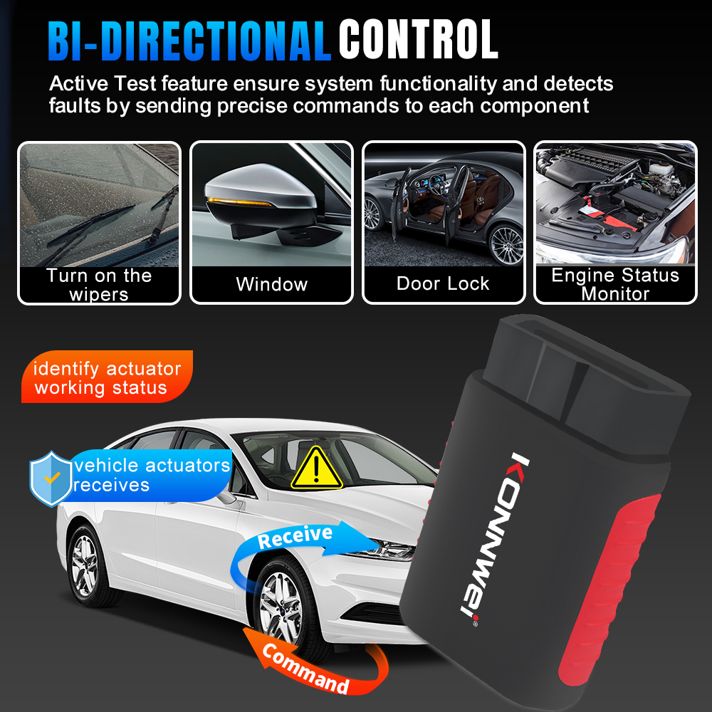 KONNWEI KDIAG Car OBD2 Diagnos - огляд і ціна Obd2 Scanner Mileage Correction