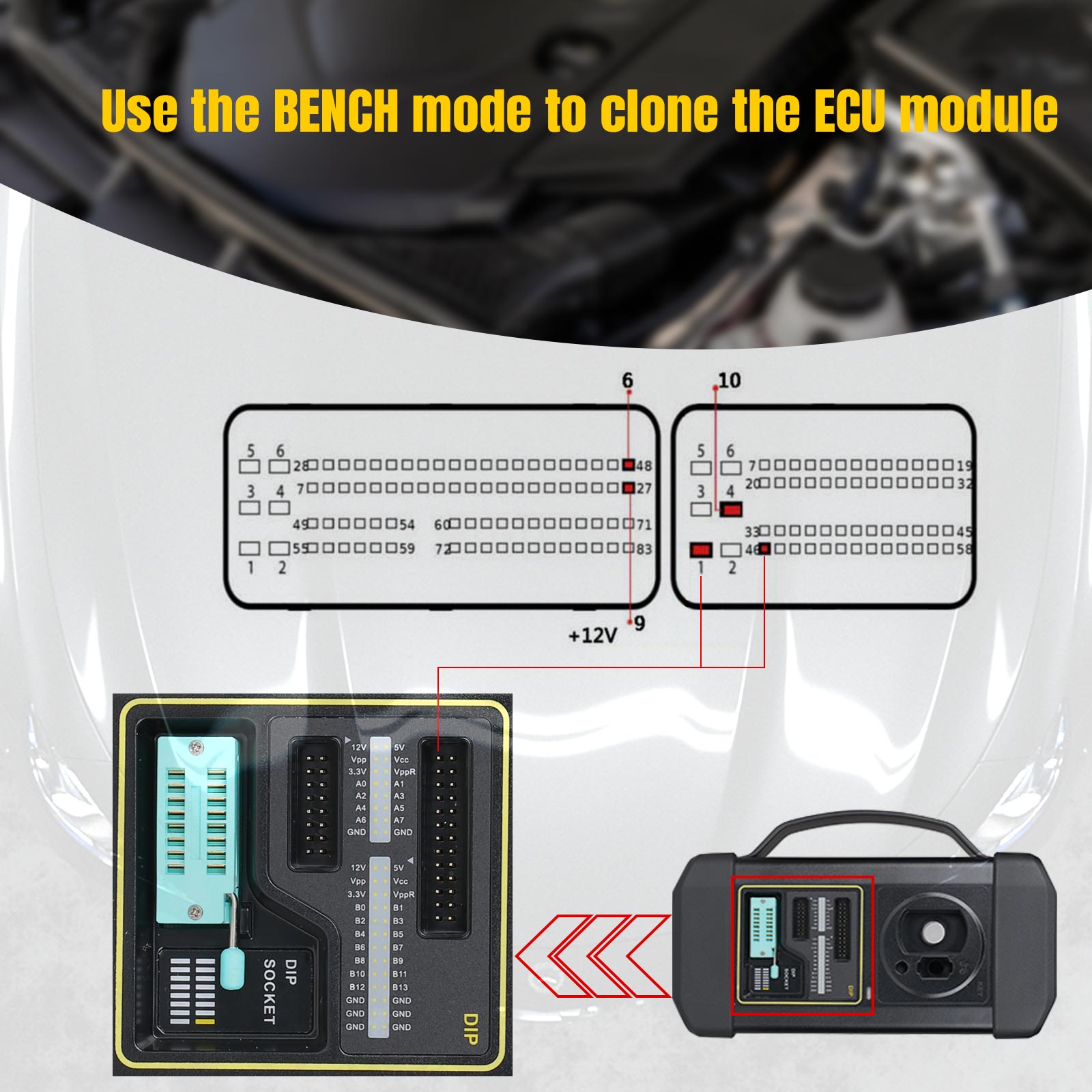 Launch X431 MCU-3 MCU3 Adapter - огляд і ціна Launch X431 Pro Elite