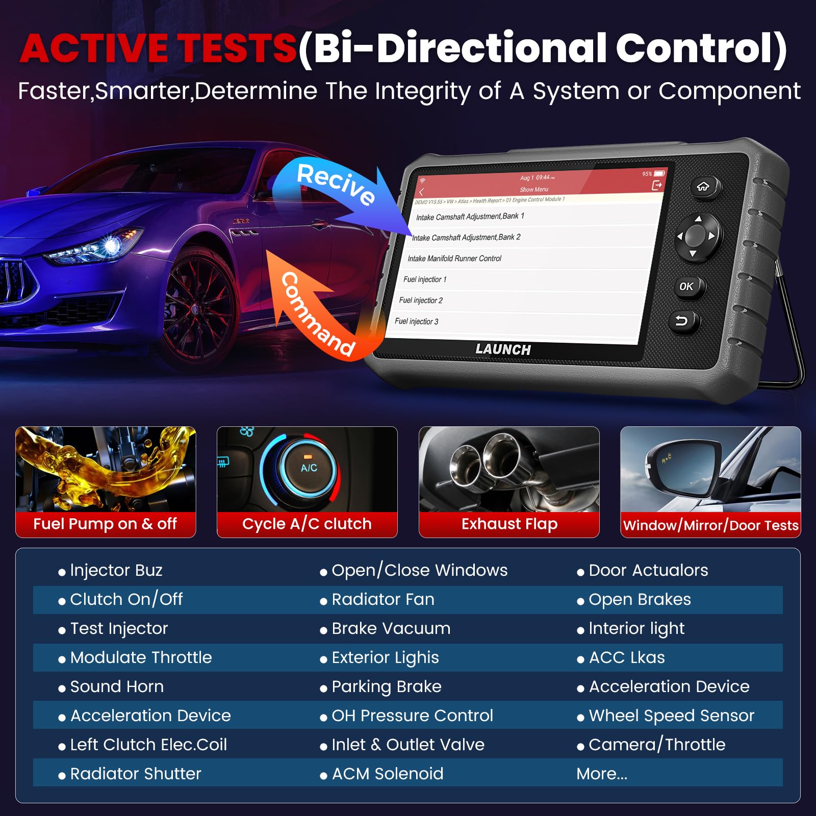 LAUNCH X431 CRP919E Lite Bidir - огляд і ціна Obd2 Scanner Bidirectional Launch X431